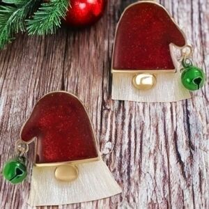 MODCLOTH SANTA GNOME EARRINGS